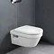 Villeroy &amp; Boch Architectura DirectFlush Rimless Wall Hung Toilet + Soft Close Seat - 5684HR01  