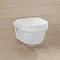 Villeroy &amp; Boch Architectura DirectFlush Rimless Wall Hung Toilet + Soft Close Seat - 5684HR01  