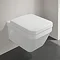 Villeroy &amp; Boch Architectura DirectFlush Rimless Wall Hung Toilet + Soft Close Seat Large Image