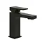 Villeroy and Boch Architectura Modern Matt Black Square Single Lever Basin Mixer