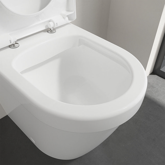 Villeroy and Boch Architectura Rimless Back to Wall Toilet + Seat Profile Large Image
