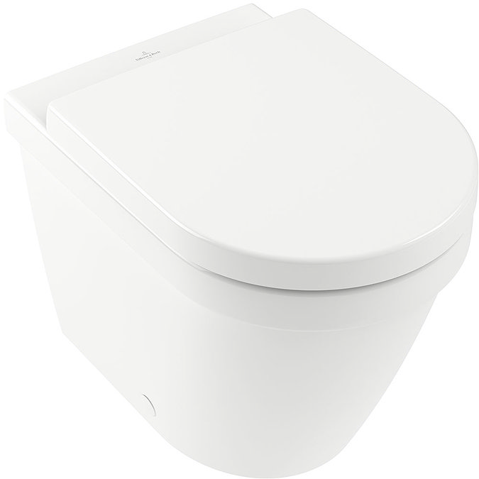Villeroy and Boch Architectura Rimless Back to Wall Toilet + Seat Feature Large Image