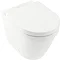 Villeroy and Boch Architectura Rimless Back to Wall Toilet + Seat Feature Large Image
