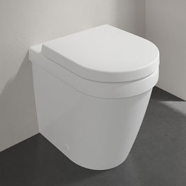 Villeroy and Boch Architectura Rimless Back to Wall Toilet + Seat Medium Image