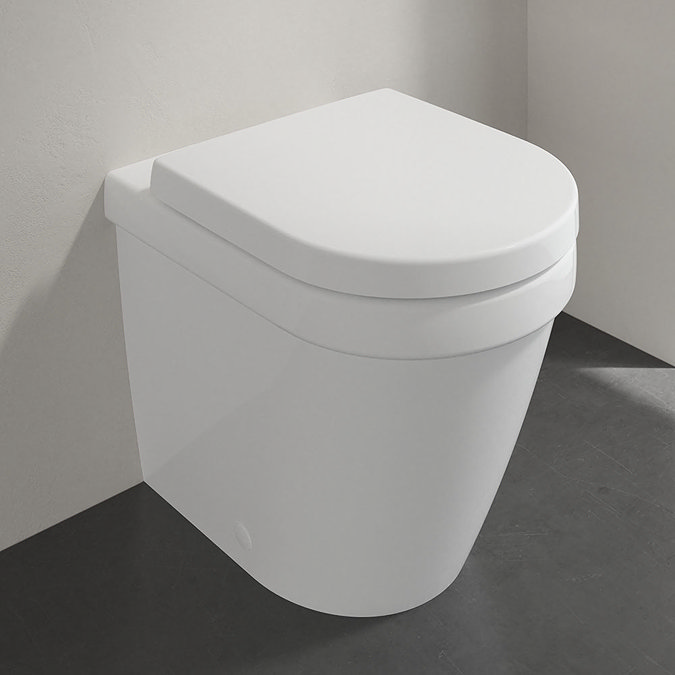 Villeroy and Boch Architectura Rimless Back to Wall Toilet + Seat Large Image