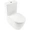 Villeroy and Boch Architectura Rimless Close Coupled Toilet (Bottom Entry Water Inlet) + Seat  addit