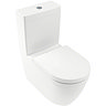 Villeroy and Boch Architectura Rimless Close Coupled Toilet (Side/Rear Entry Water Inlet) + Seat  ad