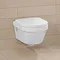 Villeroy and Boch Architectura Rimless Wall Hung Toilet + Seat  Standard Large Image