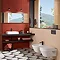 Villeroy and Boch Architectura Rimless Wall Hung Toilet + Seat  In Bathroom Large Image