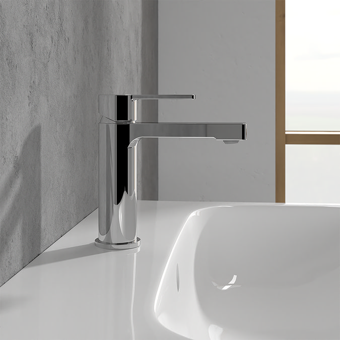 Villeroy and Boch Architectura Single Lever Basin Mixer with Pop-up Waste - Chrome