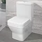 Villeroy and Boch Architectura Square Close Coupled Toilet + Soft Close Seat  Profile Large Image