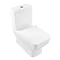 Villeroy and Boch Architectura Square Close Coupled Toilet + Soft Close Seat  Feature Large Image