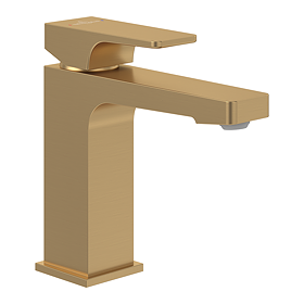 Villeroy and Boch Architectura Square Single Lever Basin Mixer - Brushed Gold