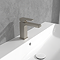 Villeroy and Boch Architectura Square Single Lever Basin Mixer with Pop-up Waste - Brushed Nickel Matt