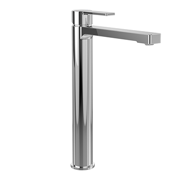 Villeroy and Boch Architectura Tall Single Lever Basin Mixer with Push-open Waste - Chrome