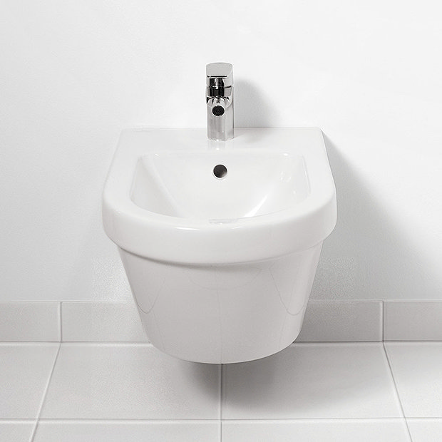 Villeroy and Boch Architectura Wall Hung Bidet - 54840001  Profile Large Image