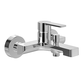 Villeroy and Boch Architectura Wall Mounted Bath Shower Mixer - Chrome