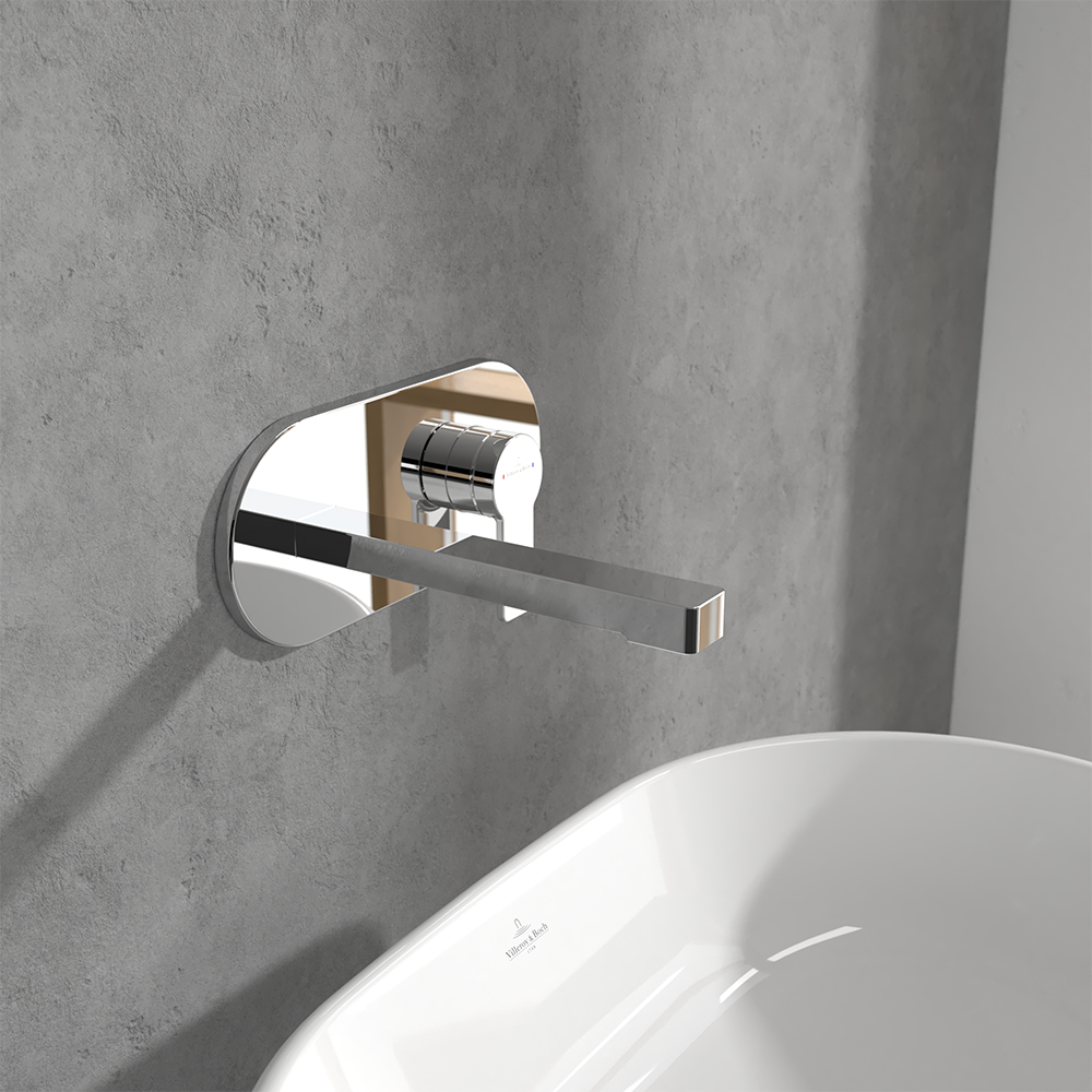 Villeroy And Boch Architectura Wall Mounted Single Lever Basin Mixer