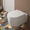 Villeroy and Boch Arto DirectFlush Rimless Wall Hung Toilet w/ Soft Close Seat - 4657HR01 Standard