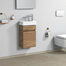 Villeroy and Boch Arto Oak Kansas 360mm Wall Hung Vanity Unit