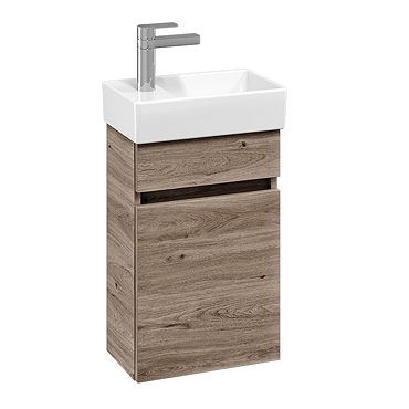 Villeroy and Boch Arto Oak Kansas 360mm Wall Hung Vanity Unit