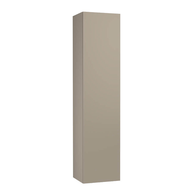 Villeroy and Boch Arto Sand Grey Matt Wall Hung Tall Cabinet