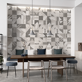 Villeroy and Boch Atlanta Grey Multicolor Wall & Floor Tiles - 600 x 600mm