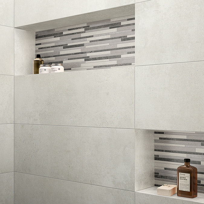 Villeroy and Boch Atlanta Light Fog Wall Tiles - 300 x 600mm