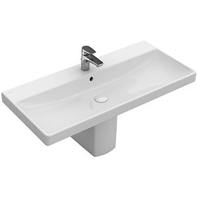 Villeroy and Boch Avento 1TH Basin + Semi Pedestal Large Image