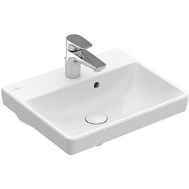 Villeroy and Boch Avento 450 x 370mm 1TH Handwash Basin - 73584501 Medium Image