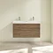 Villeroy and Boch Avento Arizona Oak 1000mm Wall Hung 2-Drawer Double Vanity Unit  Feature Large Ima