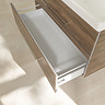 Villeroy and Boch Avento Arizona Oak 1000mm Wall Hung 2-Drawer Vanity Unit  In Bathroom Large Image
