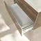 Villeroy and Boch Avento Arizona Oak 1000mm Wall Hung 2-Drawer Vanity Unit In Bathroom Large Image