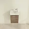 Villeroy and Boch Avento Arizona Oak 360mm Wall Hung Vanity Unit with Left Bowl Basin Standard Larg