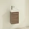 Villeroy and Boch Avento Arizona Oak 360mm Wall Hung Vanity Unit with Right Bowl Basin Profile Larg