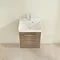 Villeroy and Boch Avento Arizona Oak 450mm Wall Hung 1-Door Vanity Unit Standard Large Image