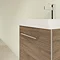 Villeroy and Boch Avento Arizona Oak 450mm Wall Hung 1-Door Vanity Unit In Bathroom Large Image