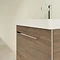 Villeroy and Boch Avento Arizona Oak 550mm Wall Hung 1-Drawer Vanity Unit  In Bathroom Large Image