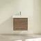 Villeroy and Boch Avento Arizona Oak 600mm Wall Hung 2-Drawer Vanity Unit  Feature Large Image