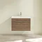 Villeroy and Boch Avento Arizona Oak 800mm Wall Hung 2-Drawer Vanity Unit  Feature Large Image