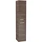 Villeroy and Boch Avento Arizona Oak Wall Hung Tall Cabinet Large Image