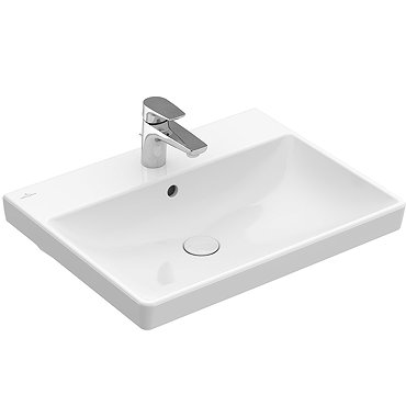 Villeroy and Boch Avento Compact 550 x 370mm 1TH Basin - 4A005501  Profile Large Image