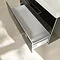 Villeroy and Boch Avento Crystal Black 1000mm Wall Hung 2-Drawer Double Vanity Unit  additional Larg