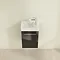 Villeroy and Boch Avento Crystal Black 360mm Wall Hung Vanity Unit with Left Bowl Basin Standard La