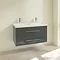Villeroy and Boch Avento Crystal Grey 1000mm Wall Hung 2-Drawer Vanity Unit Profile Large Image
