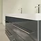 Villeroy and Boch Avento Crystal Grey 1200mm Wall Hung 4-Drawer Double Vanity Unit  In Bathroom Larg