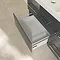 Villeroy and Boch Avento Crystal Grey 1200mm Wall Hung 4-Drawer Double Vanity Unit  additional Large
