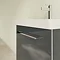 Villeroy and Boch Avento Crystal Grey 550mm Wall Hung 1-Drawer Vanity Unit  In Bathroom Large Image