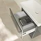 Villeroy and Boch Avento Crystal Grey 600mm Wall Hung 2-Drawer Vanity Unit  Newest Large Image