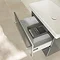 Villeroy and Boch Avento Crystal Grey 600mm Wall Hung 2-Drawer Vanity Unit Newest Large Image
